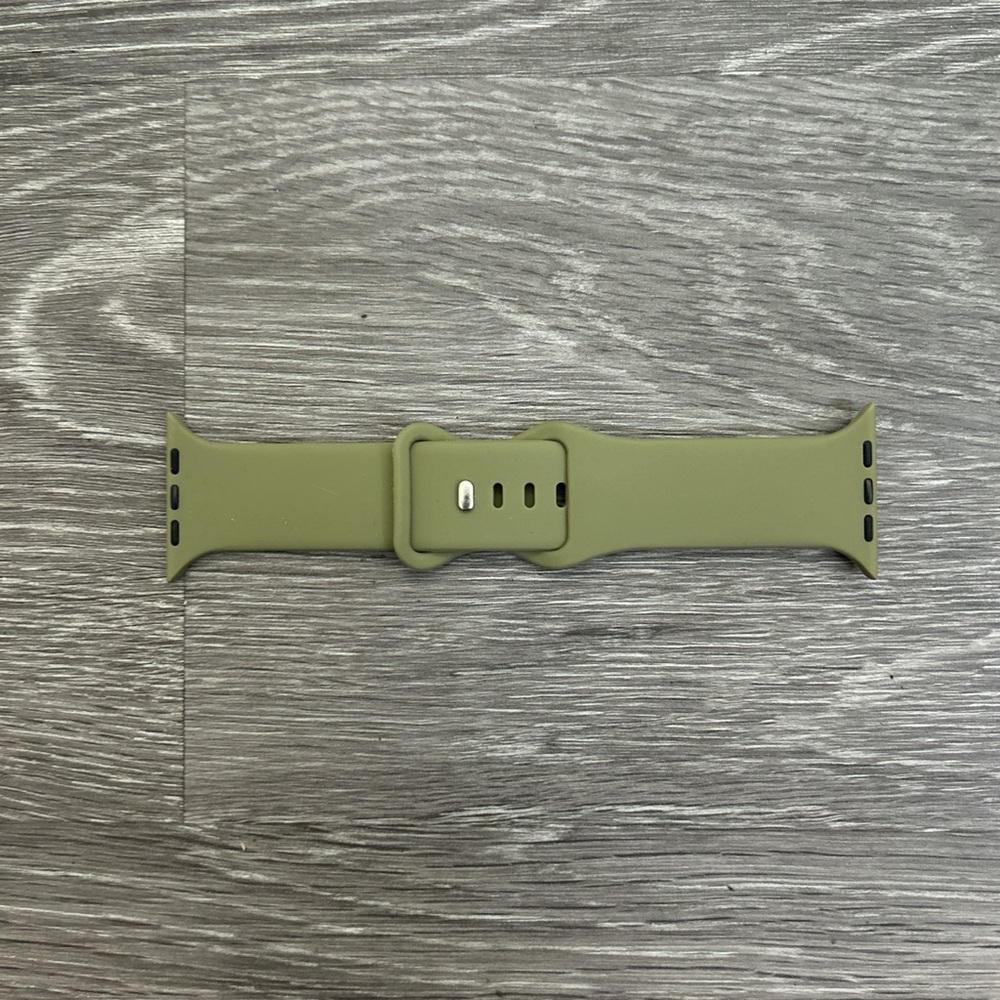 Apple Watch band - Green Silicone Watch Band